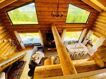 Фото номера Шале Шале CABANA CEITREI - MOUNTAIN VIEW GIUMALAU г. Cozăneşti 66