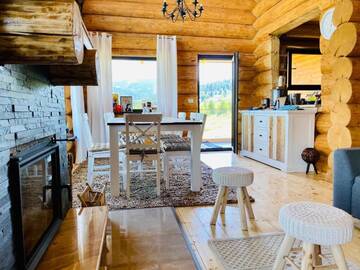 Фото номера Шале Шале CABANA CEITREI - MOUNTAIN VIEW GIUMALAU г. Cozăneşti 36