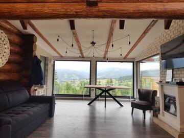 Фото номера Шале с двумя спальнями Шале CABANA CEITREI - MOUNTAIN VIEW GIUMALAU г. Cozăneşti 8
